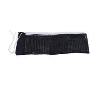 Red de tenis de mesa portátil de repuesto para red de ping pong para mesas de interior y exterior, malla de poliéster IPE duradera con marco de abrazadera, 180 cm x 15 cm, negro o azul (polietileno
