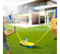 Red de tenis portátil, red de bádminton de 10 pies con soporte, juego de bádminton for niños con soporte y red, juegos de pelota for acampar, for patio trasero al aire libre, césped, entrada, patio de