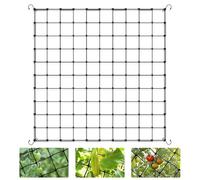 Red de Tienda de Cultivo,Red de Cultivo para jardín,(100 ×100 cm) Red para Cultivos para Plantas,Malla elástica con 4 Ganchos,para hortalizas,Frutas y Flores,para,jardín y Balcones,Patio,jardinería