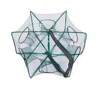 Red de, Trampa para Peces, Red fundida de 15.75 x 7.87 Pulgadas con de Cuerda para atrapar cangrejos, Peces pequeños, pececillos para Pescadores en ríos, Lagos, océanos y Uso de al