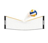 Red de voleibol portátil - Resistente a los agentes atmosféricos ajustable en altura | Red de voleibol portátil 3/4/5 m | para familia, niños, adultos, deportes en la playa, campo, juegos,