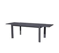 RED DECO Mesa de jardín, Aluminio, Gris, Talla única