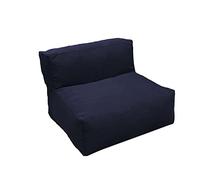 RED DECO Silla Modular de jardín 87x85x62CM MODULO Azul, Tejido, Gris, Unique