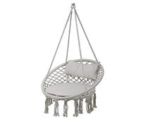 RED DECO Sillón Colgante, Gris, Talla única
