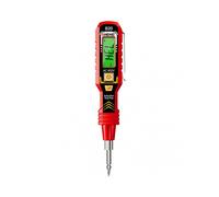 (Red)Digital Smart Voltage Tester Pen, Non-Contact Voltage Tester with LCD Display & Flashlight, AC Detector 30-1000V/11-450V for Voltage Detection
