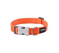 Red Dingo Collar Liso para Perros Naranja - Talla M