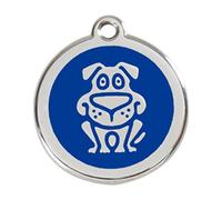 Red Dingo - Medalla para Perro (38 mm), Color Azul