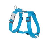Red Dingo – Arnés para perros Classic Liso – Turquesa – Talla S