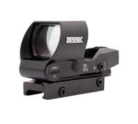 Red Dot Arsenic Argón AS119 Visor Punto Rojo, Negro, Aluminio, Retícula Múltiple Rojo/Verde, Montaje Picatinny, 92x43x58mm, para Airsoft
