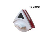 (red)Double-Sided Magnetic Window Cleaner Glass Wiper For Double Glazed Windows With Thickness Of 15-24mm Useful Glass Cleaning Tools