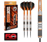 RED DRAGON Amberjack 21g, 22g, 23g, 24g or 25g Dardos de Tungsteno de Punta de Acero con Plumas y Eje de Dardos
