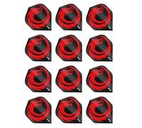 RED DRAGON Black Dragon Design Hardcore XT - Juego de 4 plumas para dardos