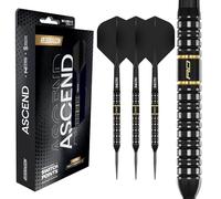 RED DRAGON Darts Ascend Switch Points Serie 24 g | Powered by Winmau | Paralelo | 90% tungsteno profesional Dardos - NitroFlite integrado Vuelo / hueco | Dart Flechas de acero