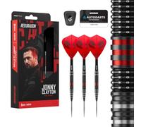Red Dragon Darts | Jonny Clayton | Dardos Ultra, Pro, ADV o Brass | Accesorios para dardos: plumas, cañas y puntas - mira qué incluye | Para diana electrónica o de sisal