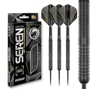 RED DRAGON Darts - Seren Onyx 1 22g - 90% Tungsteno Profesional Punta de Acero Juego de Dardos con Plumas y Varillas