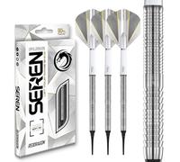 RED DRAGON Darts - Seren Pure 1-90% Tungsteno - 18g Barril / 20g Peso Completo Punta Suave Juego de Dardos con Plumas y Varillas