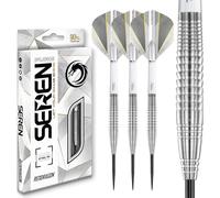 RED DRAGON Darts - Seren Pure 4 23g - 90% Tungsteno Profesional Punta de Acero Juego de Dardos con Plumas y Varillas