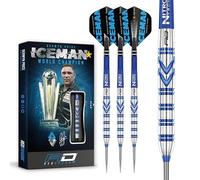 RED DRAGON Gerwyn Price 26 Gramos - Dardos de Acero de tungsteno con alas y Varillas