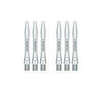 RED DRAGON Gerwyn Price Iceman Logo Plain Aluminium Short Tallos de Dardos (Ejes) - 3 Juegos por Paquete (9 Stems in Total)