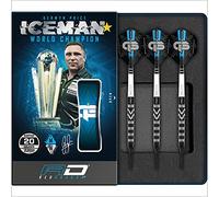 Red Dragon Gerwyn Price Iceman Special Edition - Juego de dardos de tungsteno (20 gramos)