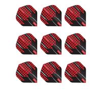 RED DRAGON Hardcore Radical Crossfire Dart Flights - 3 juegos por paquete (9 vuelos de dardos en total)