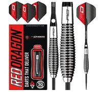 RED DRAGON Lethal Magic 30g Tungsten Darts Set with Flights and Stems