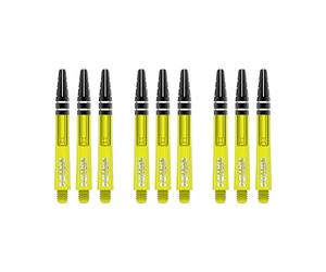 RED DRAGON Nitrotech - Tallos medianos - Amarillo - 3 juegos por paquete (9 tallos en total)
