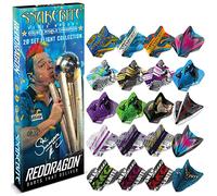 RED DRAGON Peter Wright Snakebite DWC Flight Collection - 20 Juegos de vuelos de Dardos (60 Flights in Total)