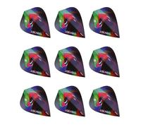 RED DRAGON Peter Wright Snakebite Holográfico Plumas de Dardos Cometa - 3 Sets per Pack (9 Flights in Total)