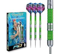 RED DRAGON Peter Wright Snakebite Mamba: 22g - 90% Dardos de Acero con Plumas, Eje de Dardos naipe