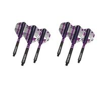 RED DRAGON Peter Wright Snakebite Purple Hardcore Vuelo y Nitrotech Stem Combo