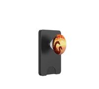 Red Dragons Cell Phone Grip Holder Popper Fall Book Dragon PopSockets PopWallet para MagSafe