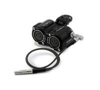 RED DSMC3 5-pin to Dual XLR Adapter