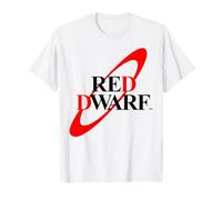 Red Dwarf - Logotipo Original del Reino Unido 80 Programa de televisión Sci Fi Space Classic Camiseta
