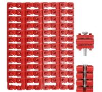Red Electrical Outlet Spacers - PVC Receptacle Wall Switch Shim Jig