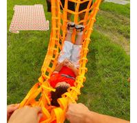 Red Elevadora de Carga Red de Escalada con Escalera de Cuerda, Accesorios para Parques Infantiles, Red Anticaídas para Juegos, Capacidad de Carga: 500 Kg / 1 Tonelada(3.3x3.3' - Load 661.4lbs)