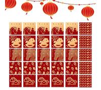 Red Envelopes for Money, 2026 New Year Gold Foil Horse Pack, 30 sobres de efectivo para celebración, cumpleaños, boda,