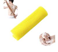 Red exfoliante africana Muvala, malla exfoliante natural, red exfoliante de lufa africana Red de baño larga africana (2PCS-A,31.5 * 11.8 in)