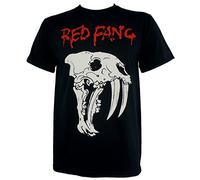 Red Fang Fang Skull Camiseta