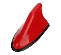 (Red) Fashion Waterproof Shark Fin Antenna Auto Car Roof Strong Signal Radio Aerials