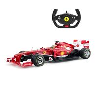 Red Ferrari F138 F1 RC Racing Car (Escala 1.12) Licencia Oficial, para Mayores De 6 Años - Listo para Correr Pilotos Fernando Alonso + Felipe Massa Drive To Surive