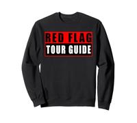 Red Flag Tour Guide Sudadera
