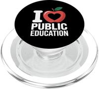 Red for Ed apoya a los Maestros y la educación pública PopSockets PopGrip para MagSafe