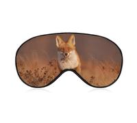 Red Fox - Antifaz para dormir con correa ajustable, cómoda y suave, ayuda para dormir, antifaz que bloquea la luz