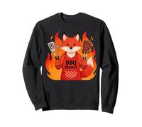 Red Fox Cooking Grill BBQ Funny Gift Red Fox Sudadera