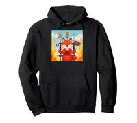 Red Fox Cooking Grill BBQ Funny Gift Red Fox Sudadera con Capucha