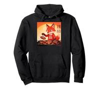 Red Fox Cooking Grill BBQ Funny Gift Red Fox Sudadera con Capucha