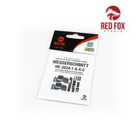 Red Fox Studio RFSQS-48065 - 1/48 Messerschmitt Me 262A-1/A-2 Con R4M Y Bomba Se