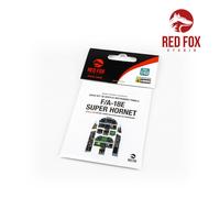 Red Fox Studio RFSQS-48066 1/48 F/A-18E Super Hornet Set De Detalles - Nuevo