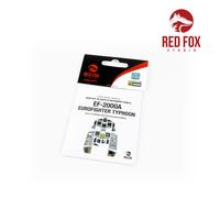 Red Fox Studio RFSQS-48141 - 1/48 EF-2000A EUROFIGHTER TYPHOON (Para Kit Revell)